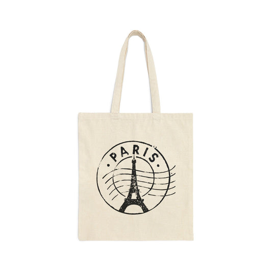 Paris Canvas Tote Bag - Departures Print Shop