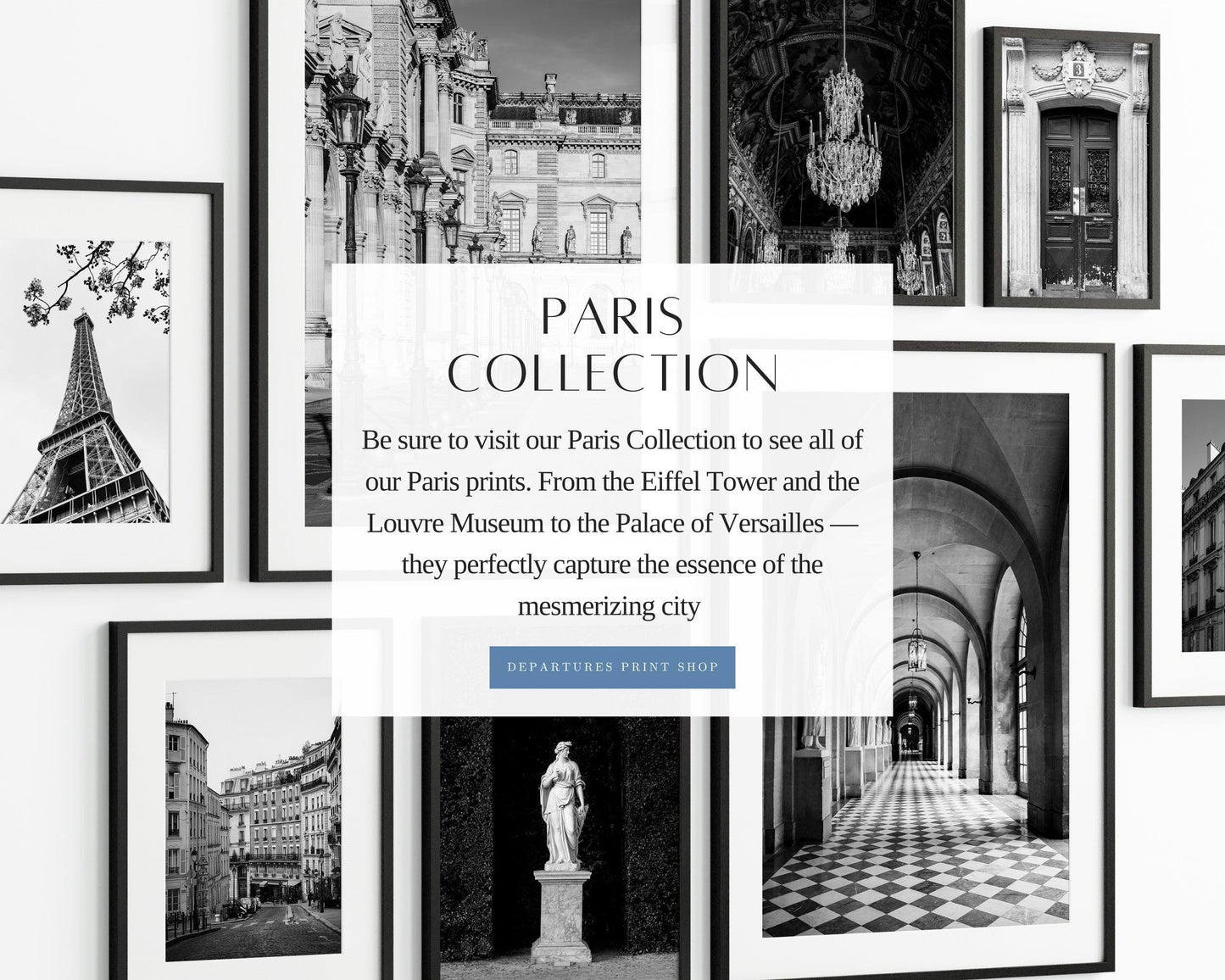 Departures Print Shop Paris Fine Art Photography Collection