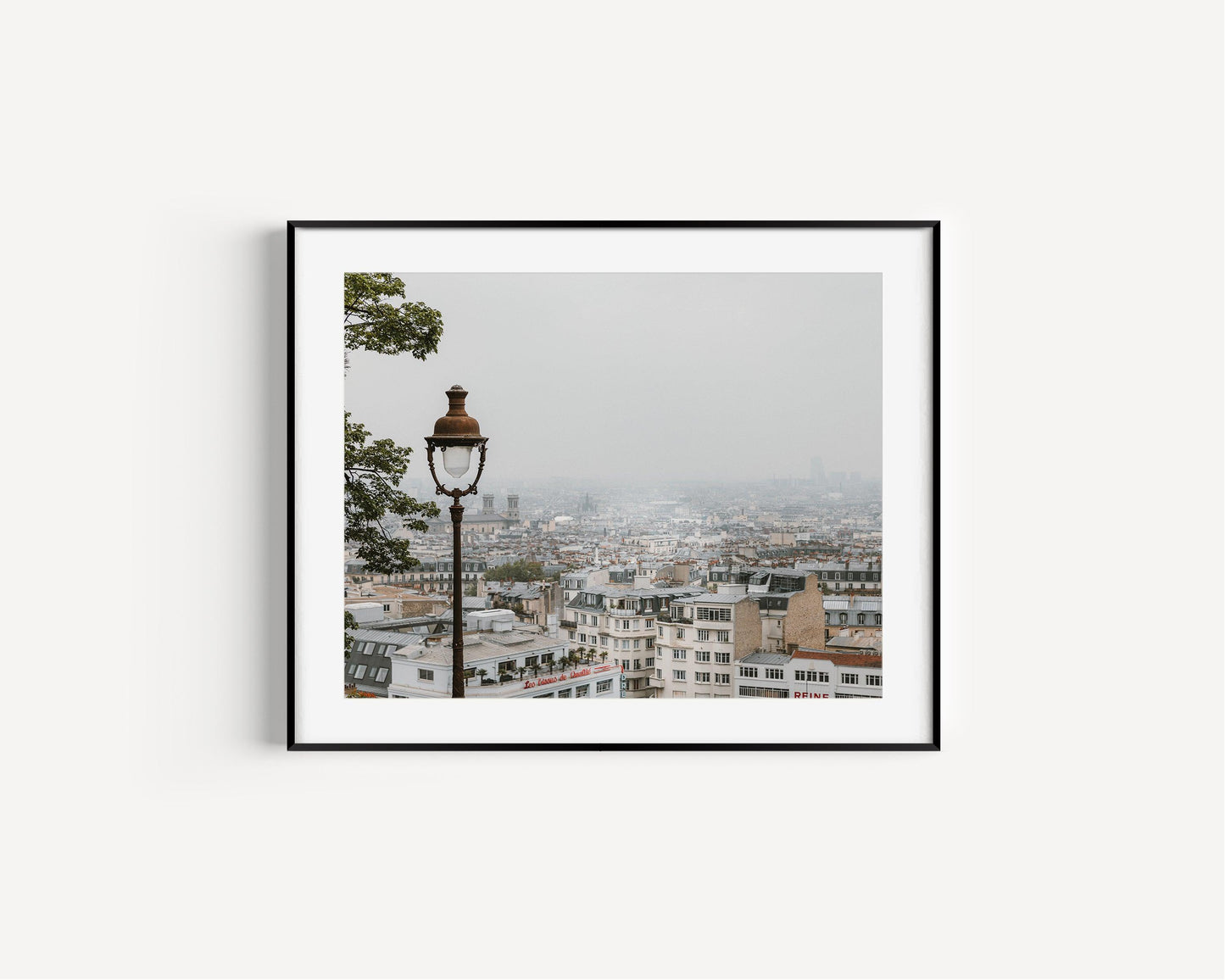 Paris Skyline Montmartre Photography Print - Departures Print Shop