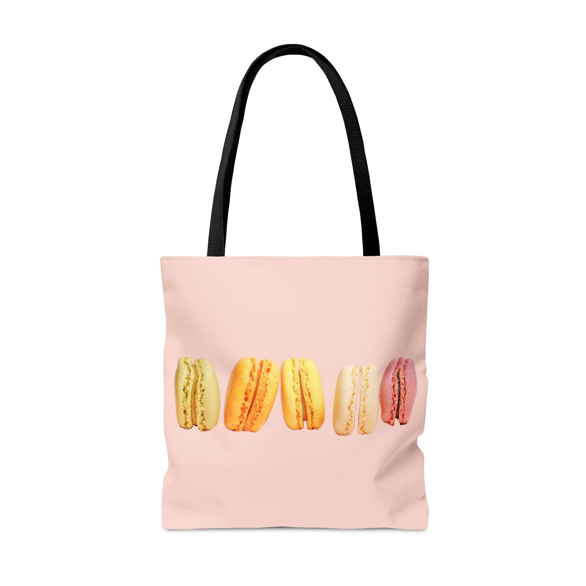Pastel Macarons Shopping Tote Bag - Departures Print Shop