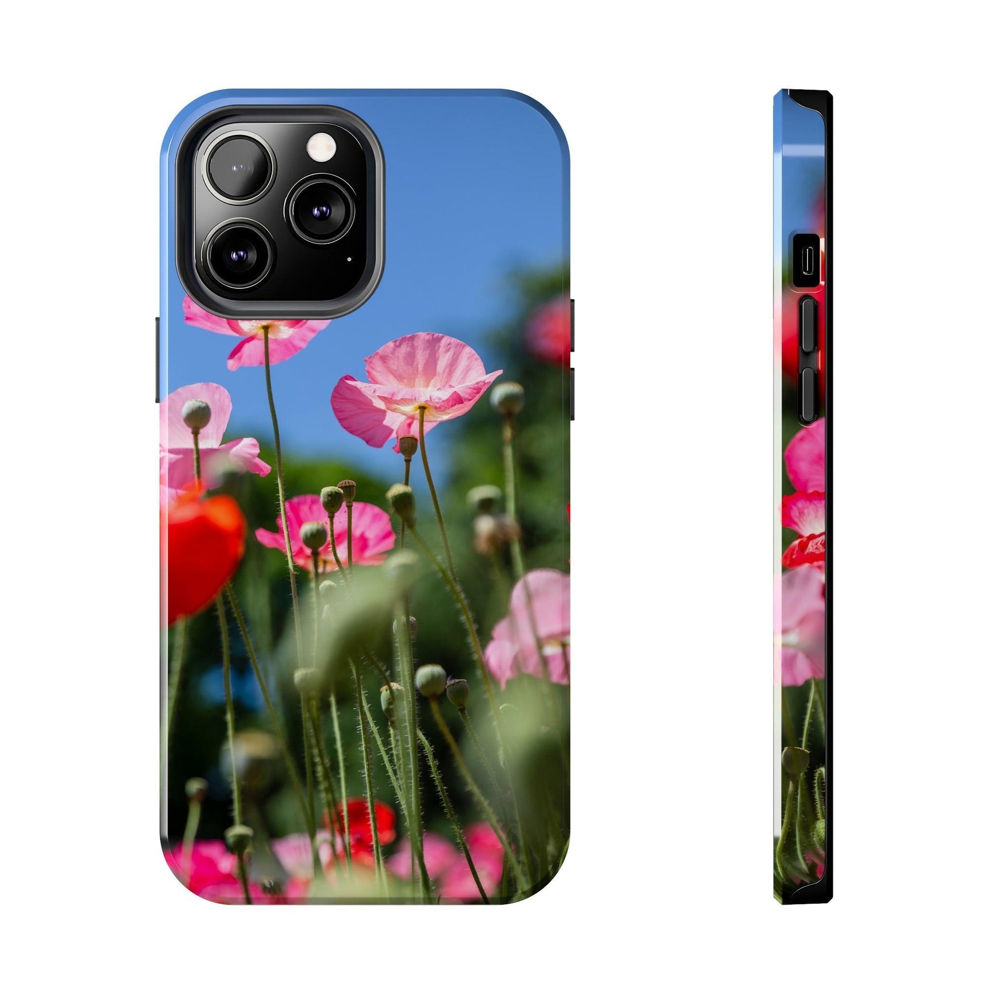 Pink Poppies Phone Case - Departures Print Shop