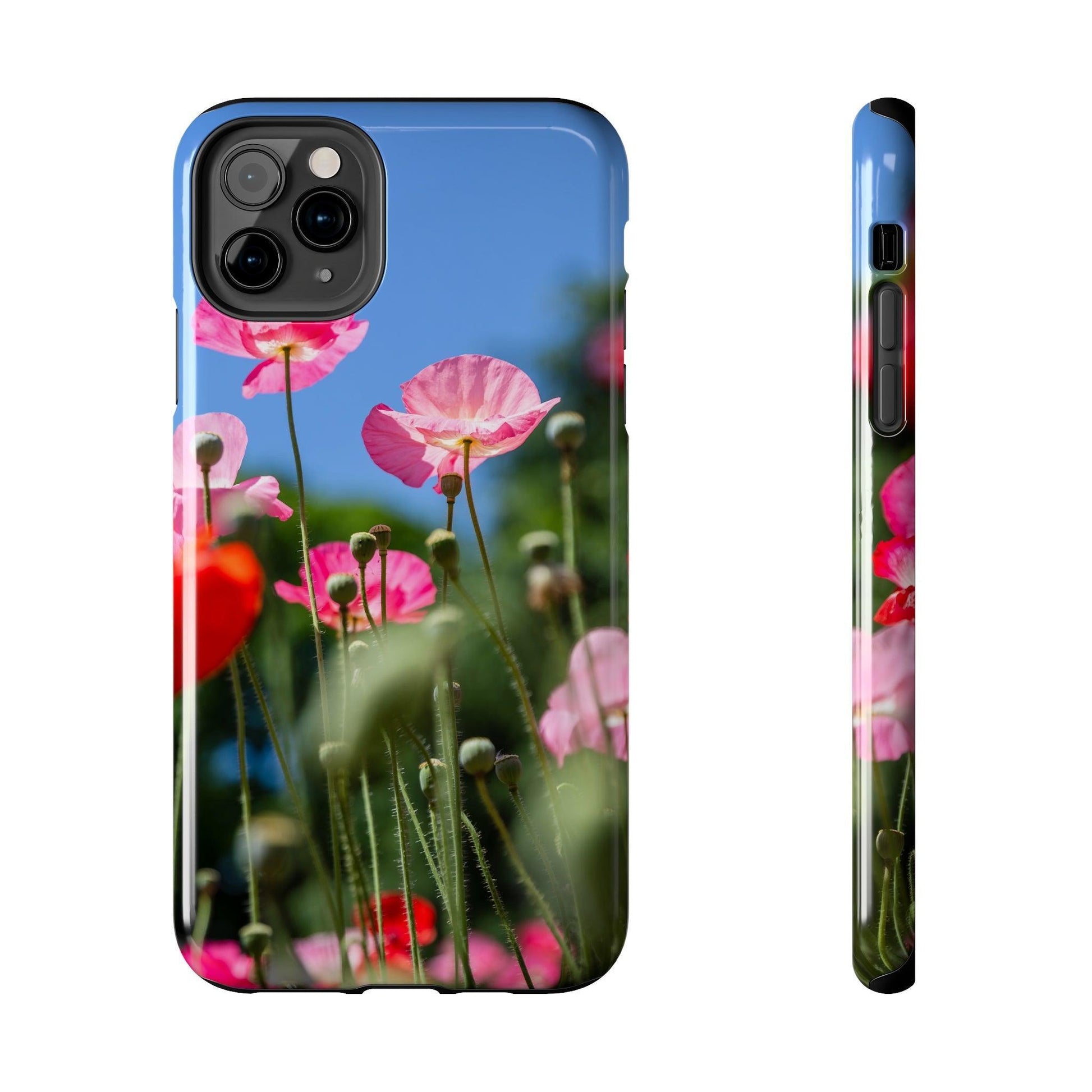 Pink Poppies Phone Case - Departures Print Shop