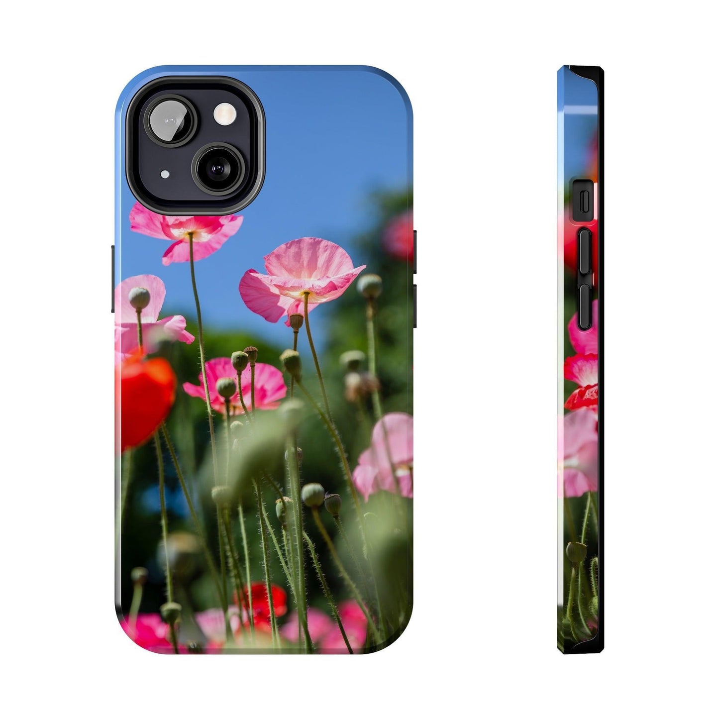 Pink Poppies Phone Case - Departures Print Shop