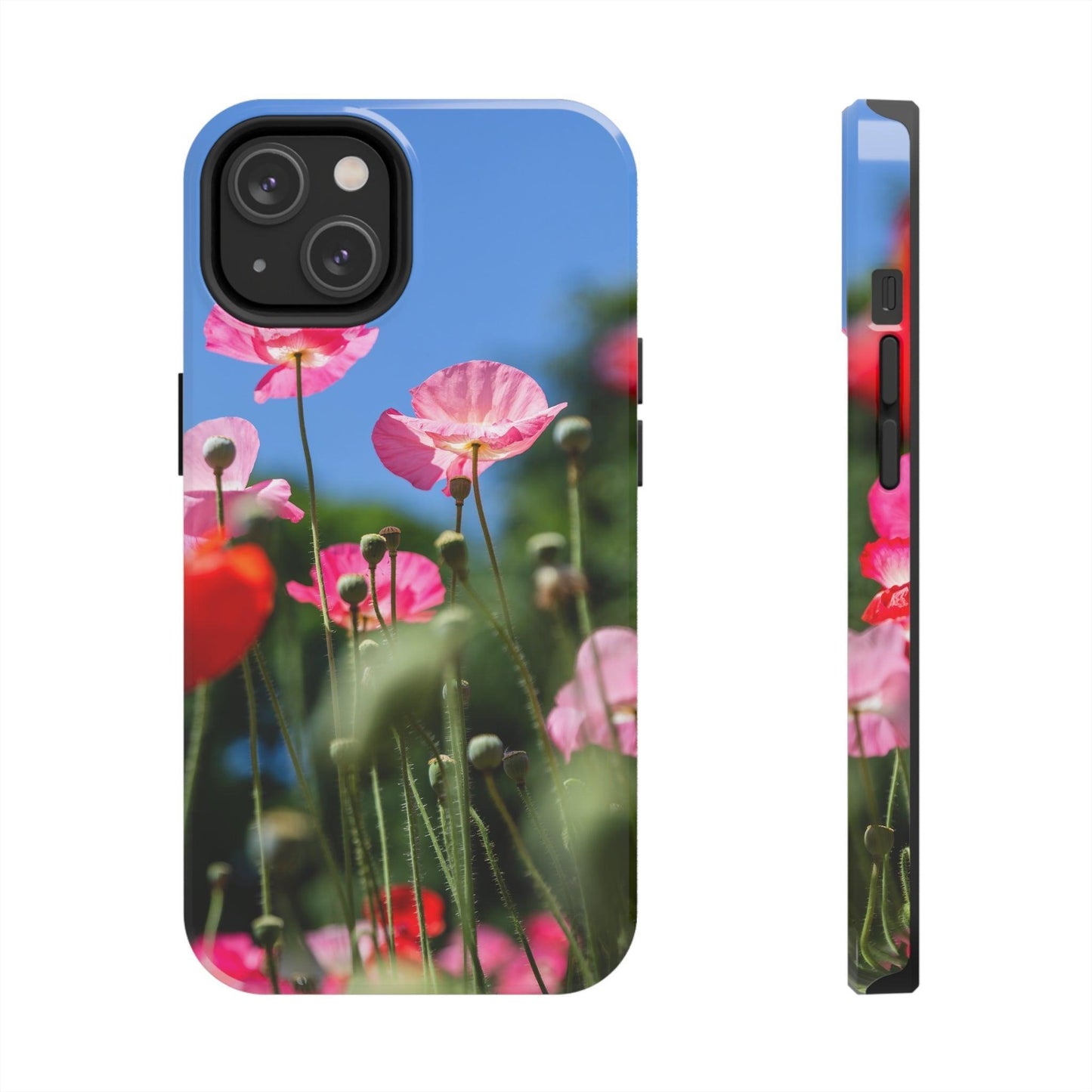 Pink Poppies Phone Case - Departures Print Shop