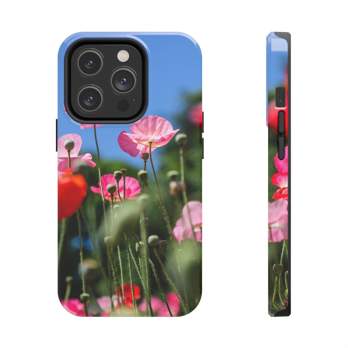 Pink Poppies Phone Case - Departures Print Shop