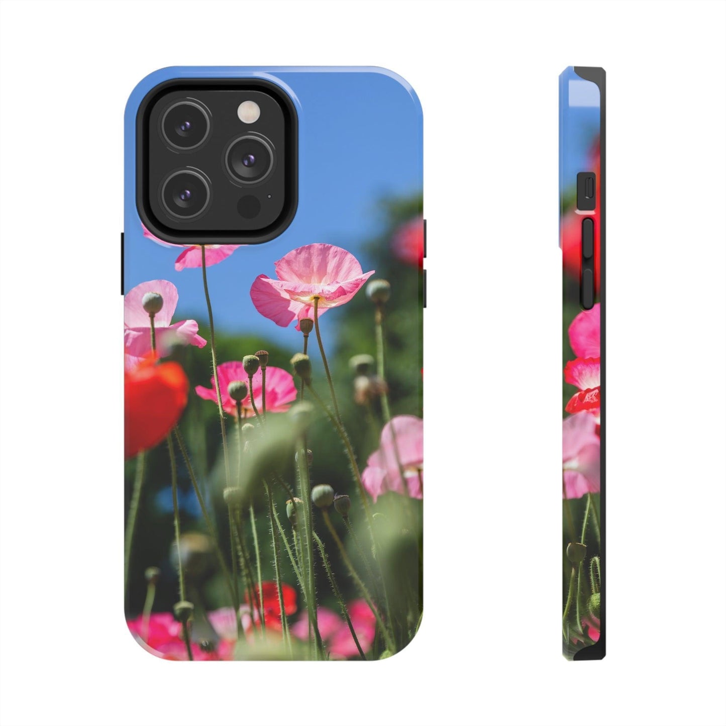 Pink Poppies Phone Case - Departures Print Shop