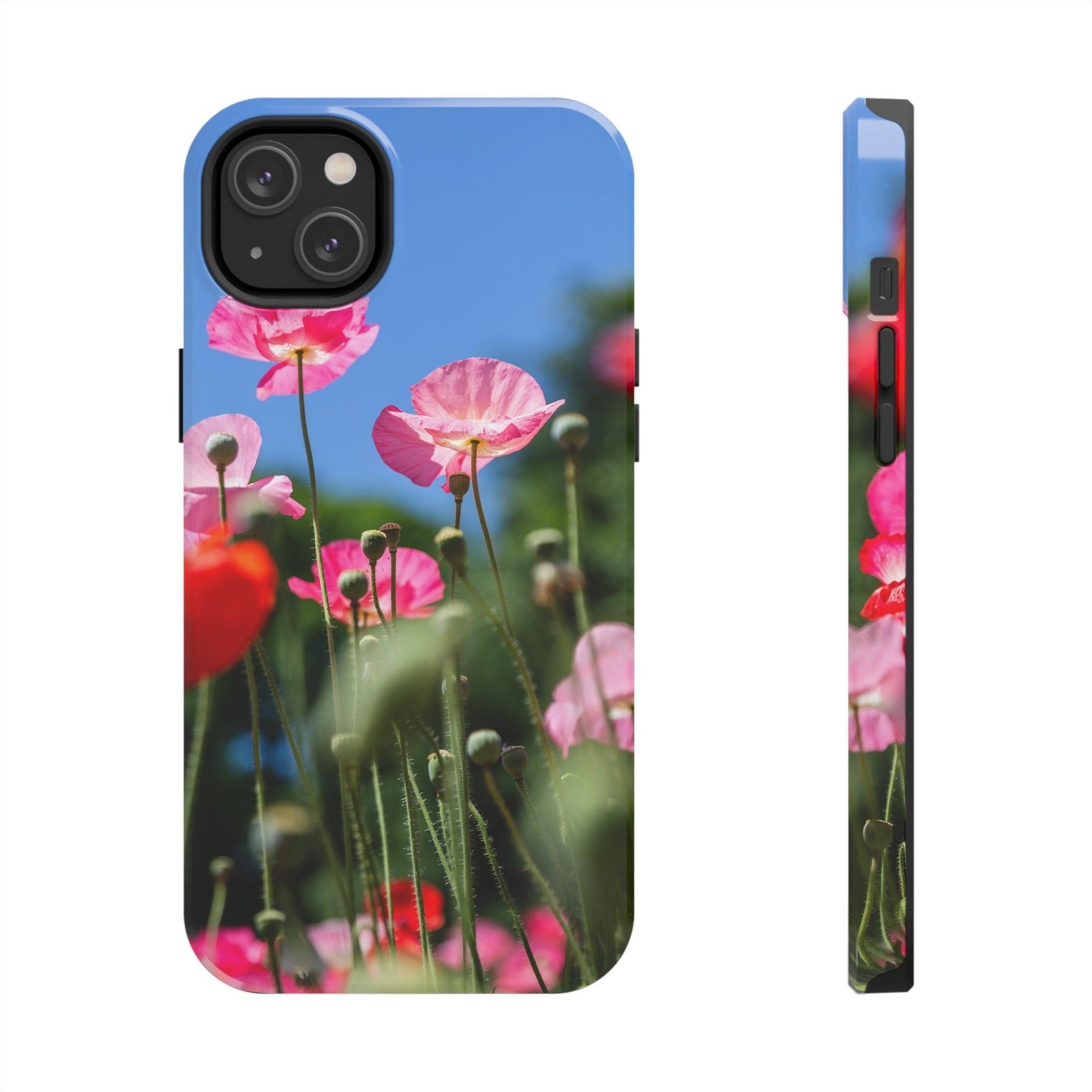 Pink Poppies Phone Case - Departures Print Shop