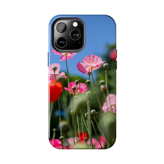 Pink Poppies Phone Case - Departures Print Shop