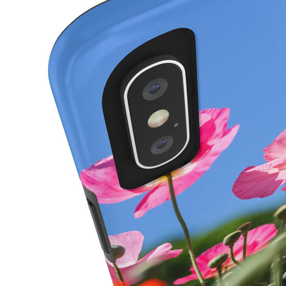 Pink Poppies Phone Case - Departures Print Shop