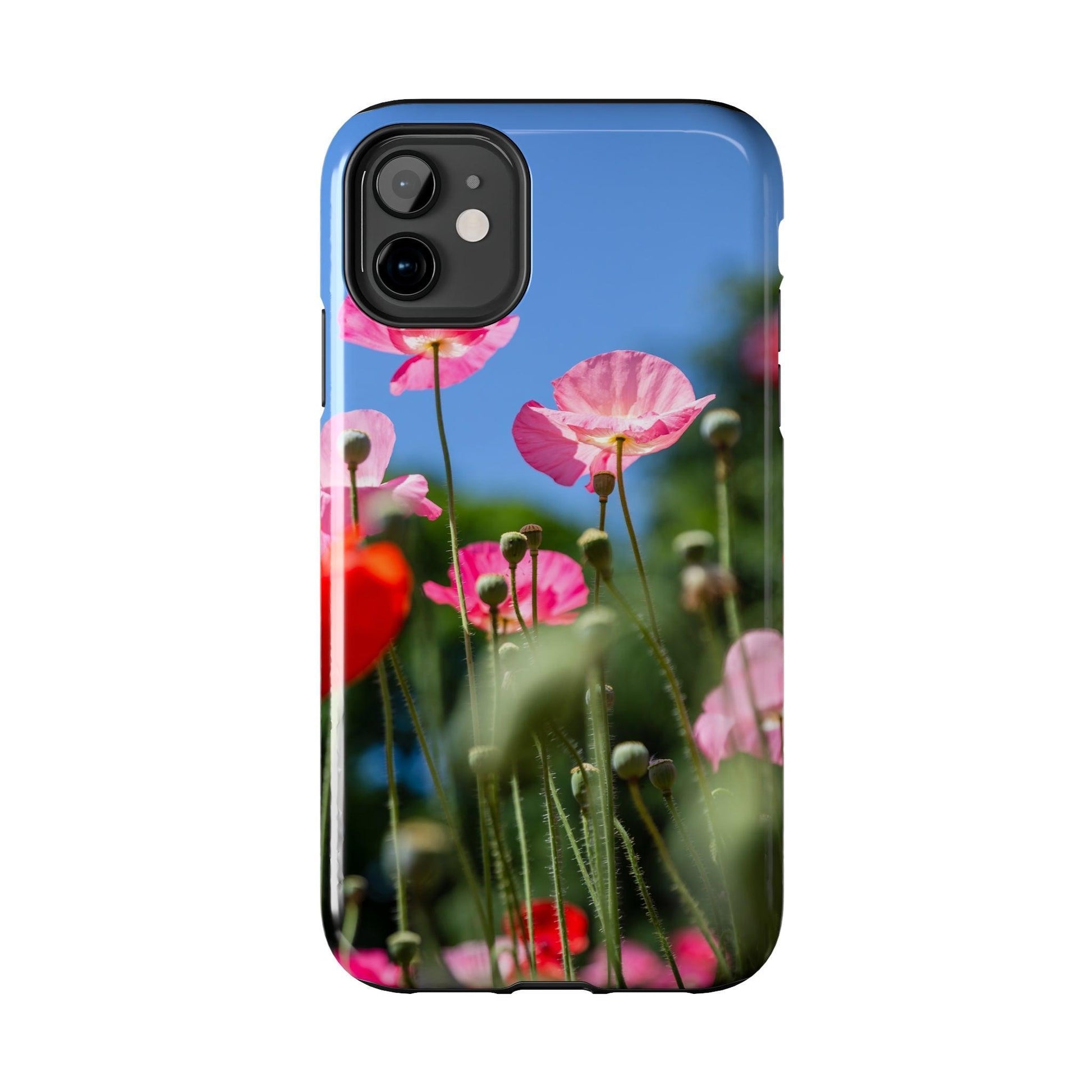 Pink Poppies Phone Case - Departures Print Shop