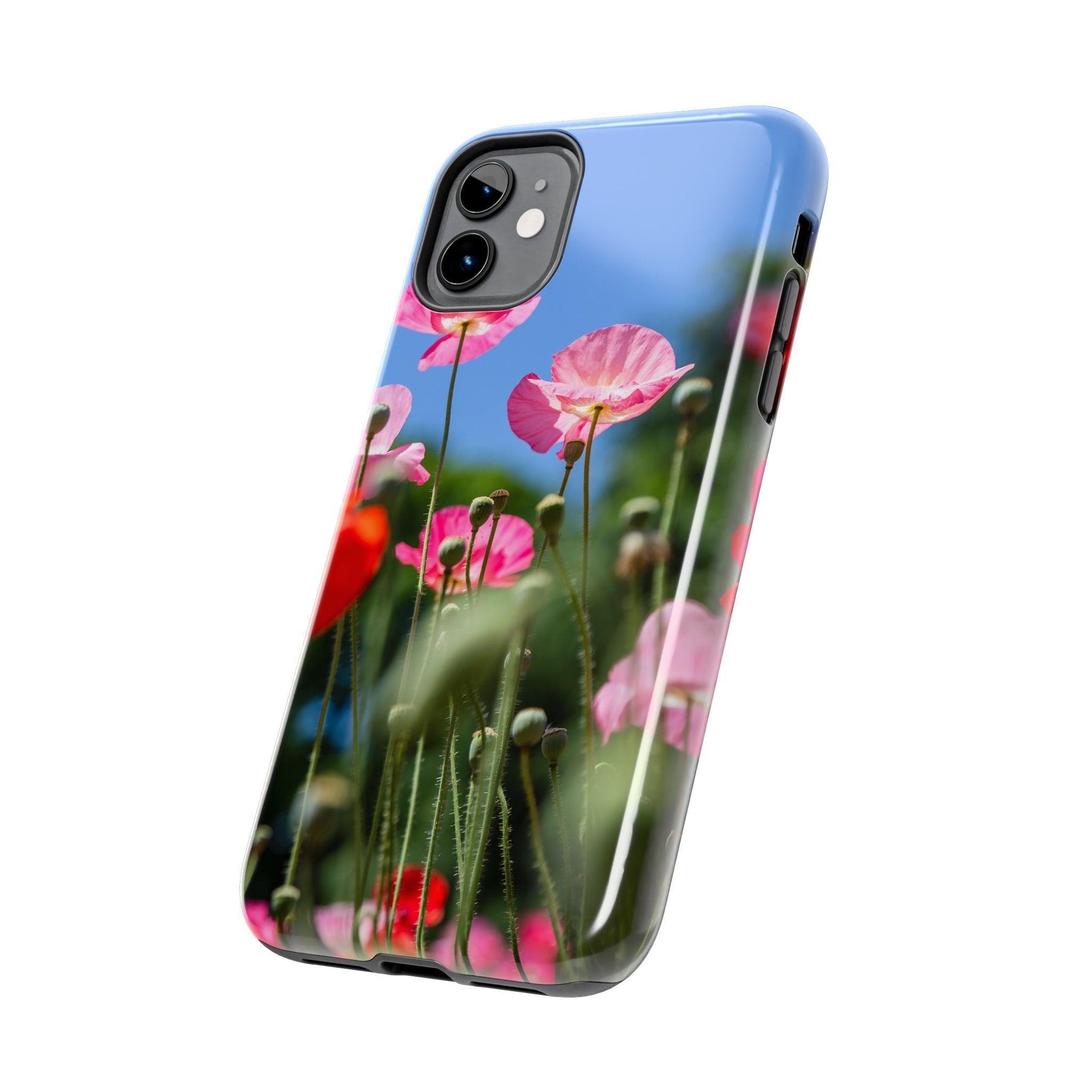 Pink Poppies Phone Case - Departures Print Shop