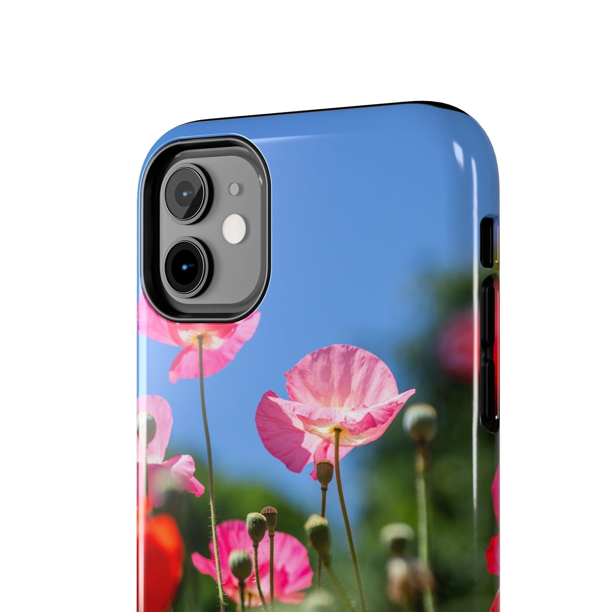 Pink Poppies Phone Case - Departures Print Shop