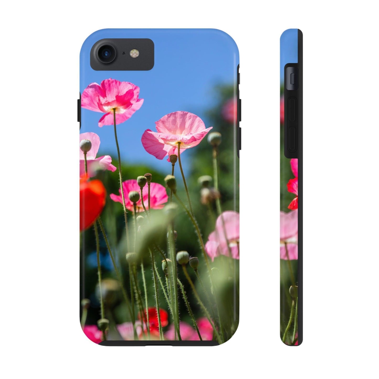 Pink Poppies Phone Case - Departures Print Shop