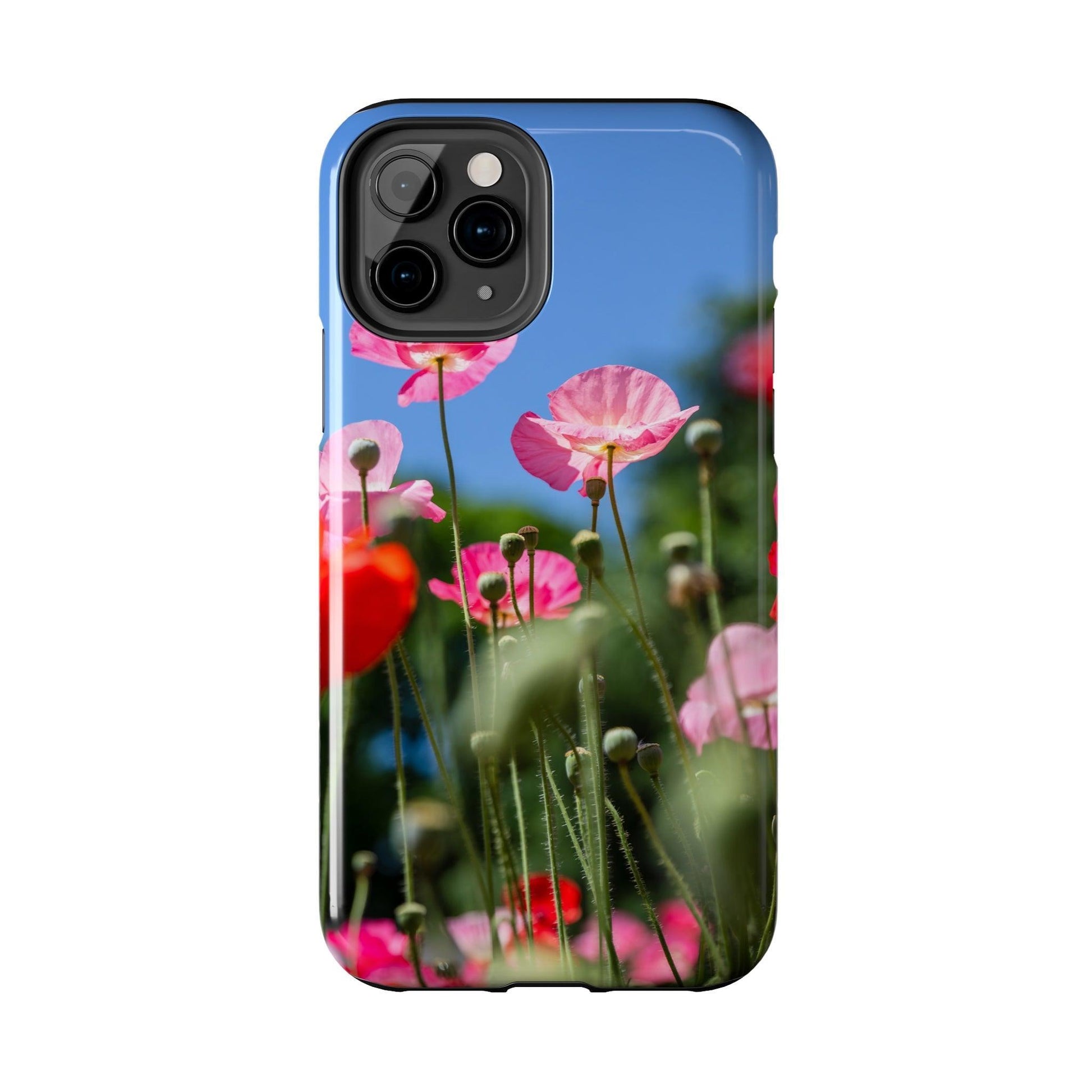 Pink Poppies Phone Case - Departures Print Shop