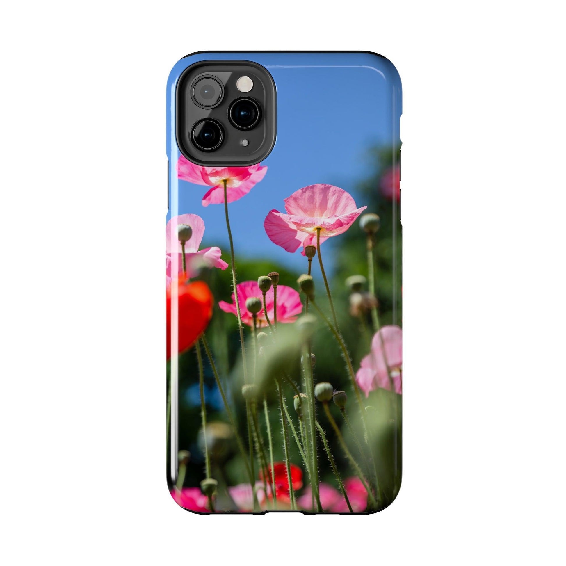 Pink Poppies Phone Case - Departures Print Shop