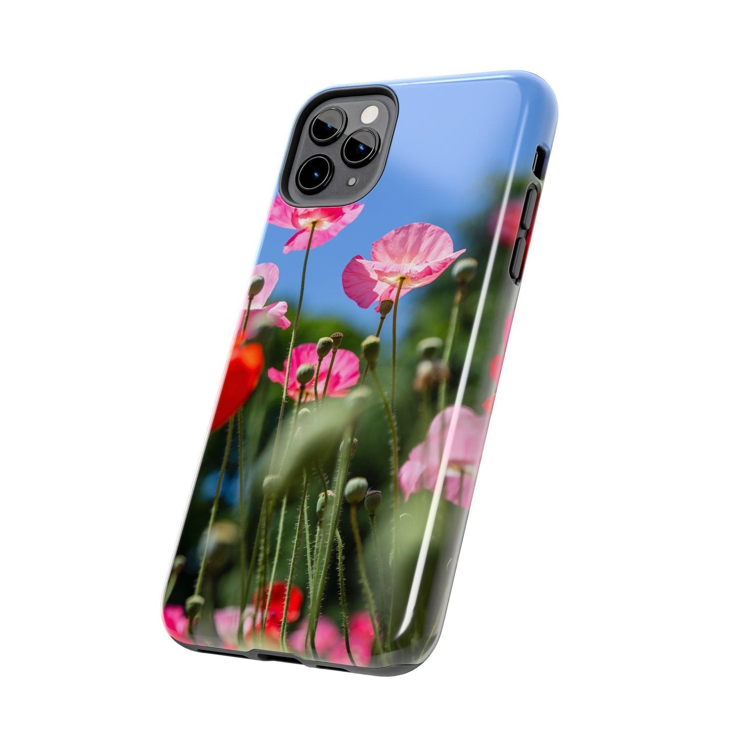 Pink Poppies Phone Case - Departures Print Shop