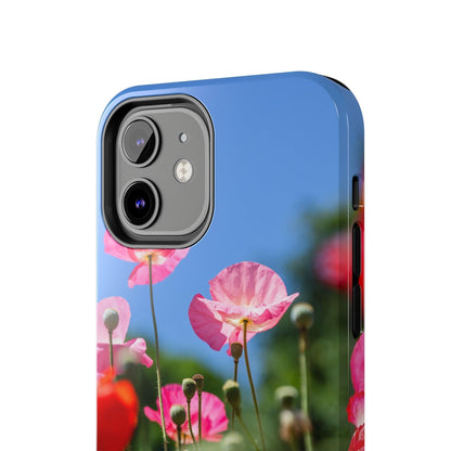 Pink Poppies Phone Case - Departures Print Shop