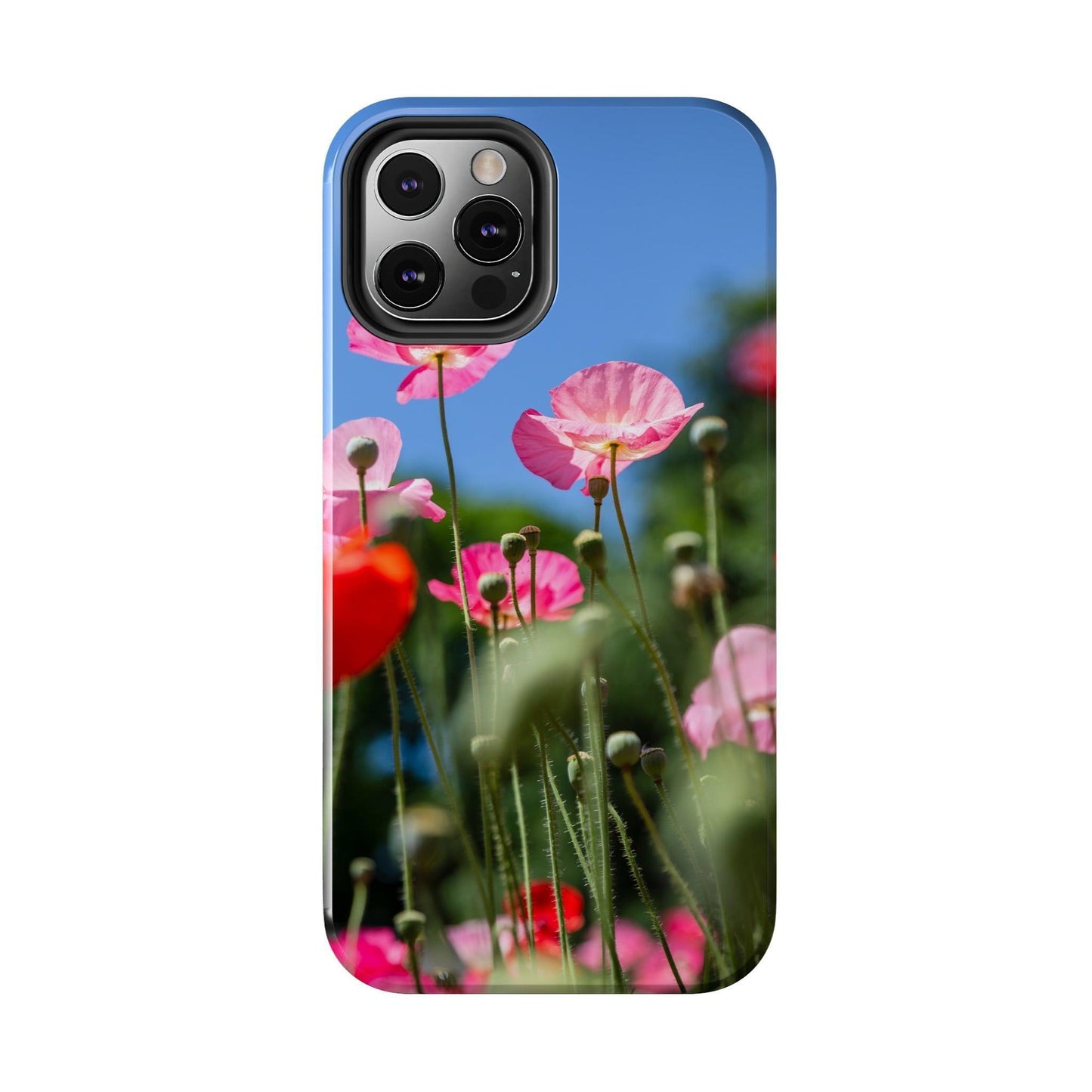 Pink Poppies Phone Case - Departures Print Shop