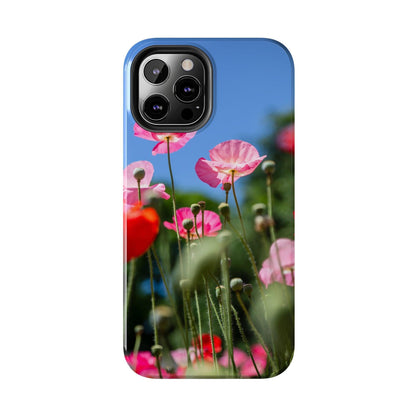 Pink Poppies Phone Case - Departures Print Shop