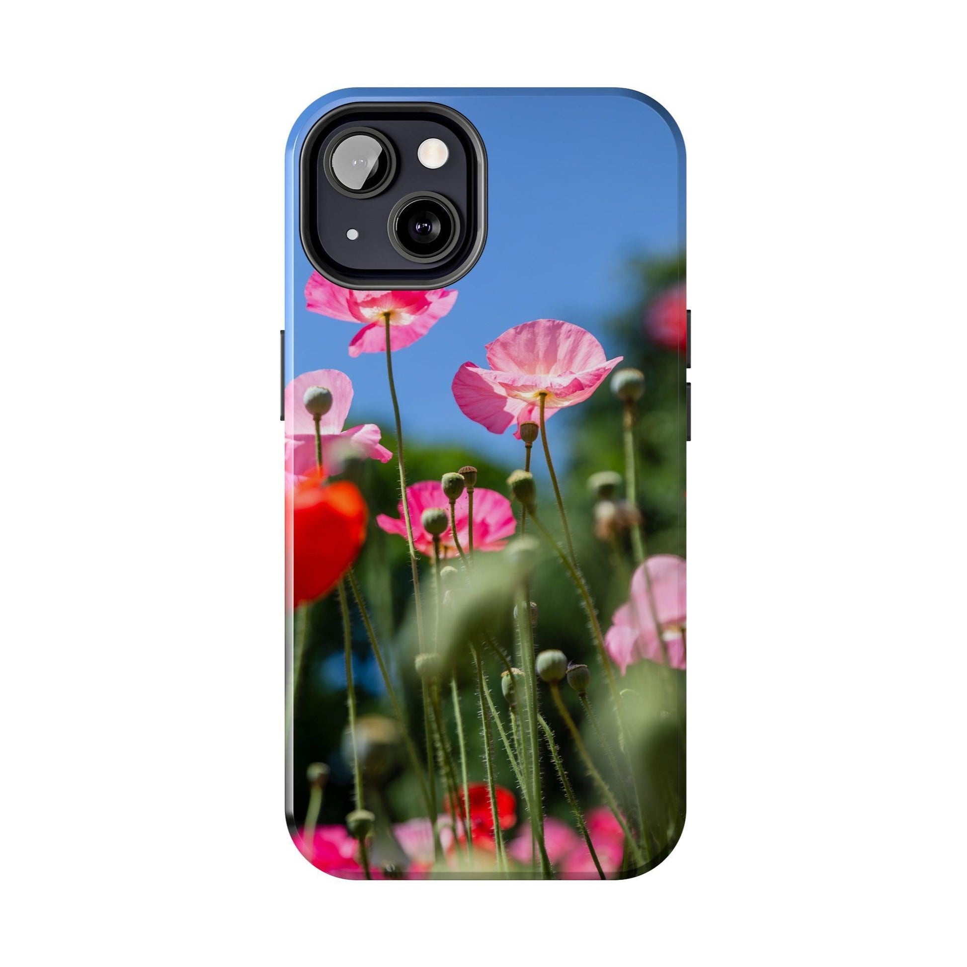 Pink Poppies Phone Case - Departures Print Shop