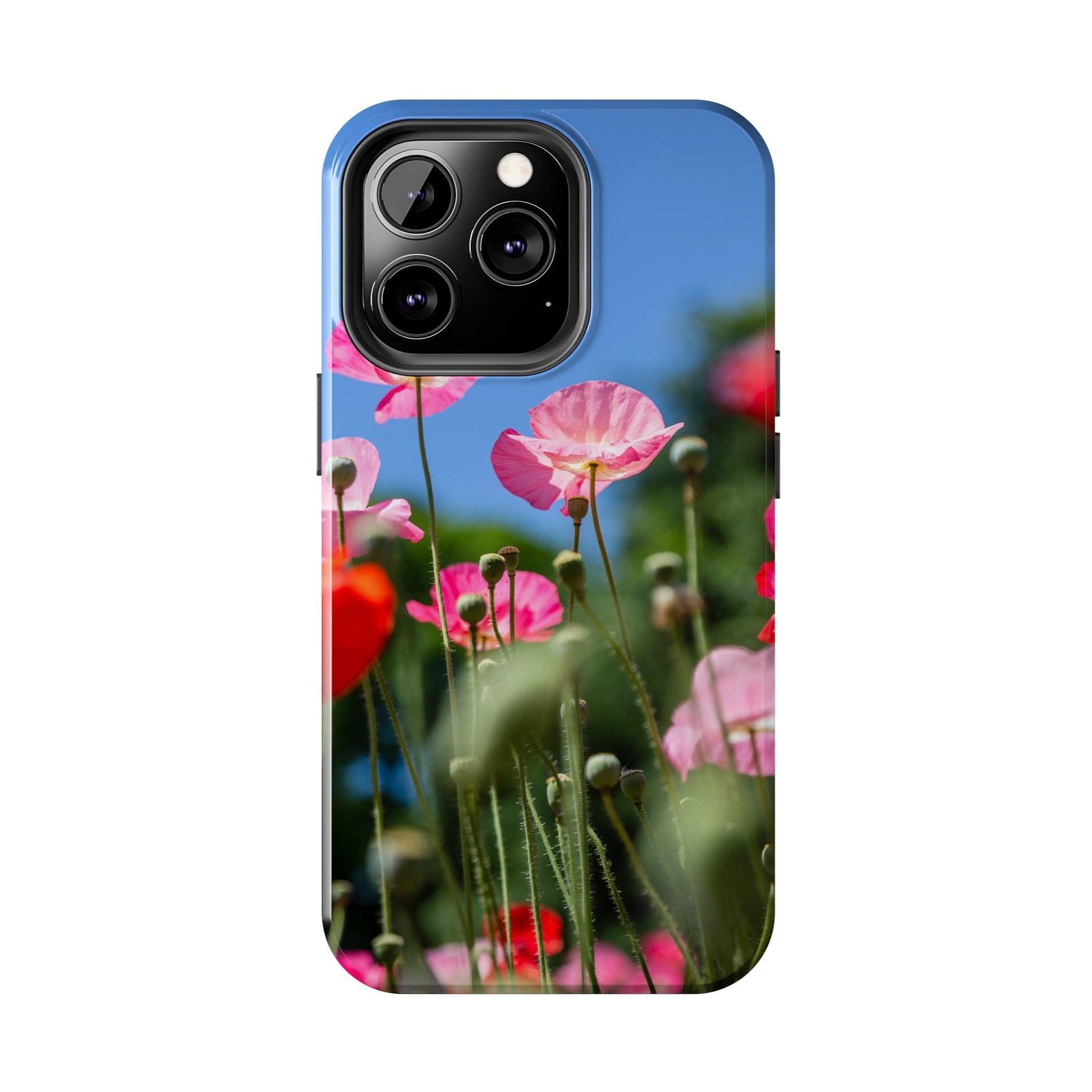 Pink Poppies Phone Case - Departures Print Shop