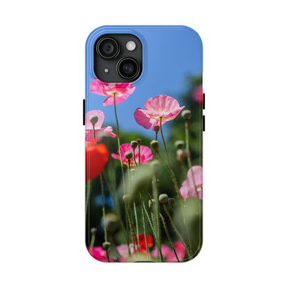 Pink Poppies Phone Case - Departures Print Shop