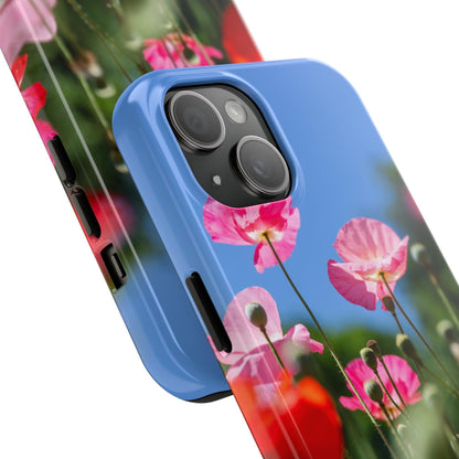 Pink Poppies Phone Case - Departures Print Shop