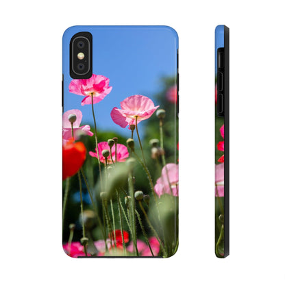 Pink Poppies Phone Case - Departures Print Shop