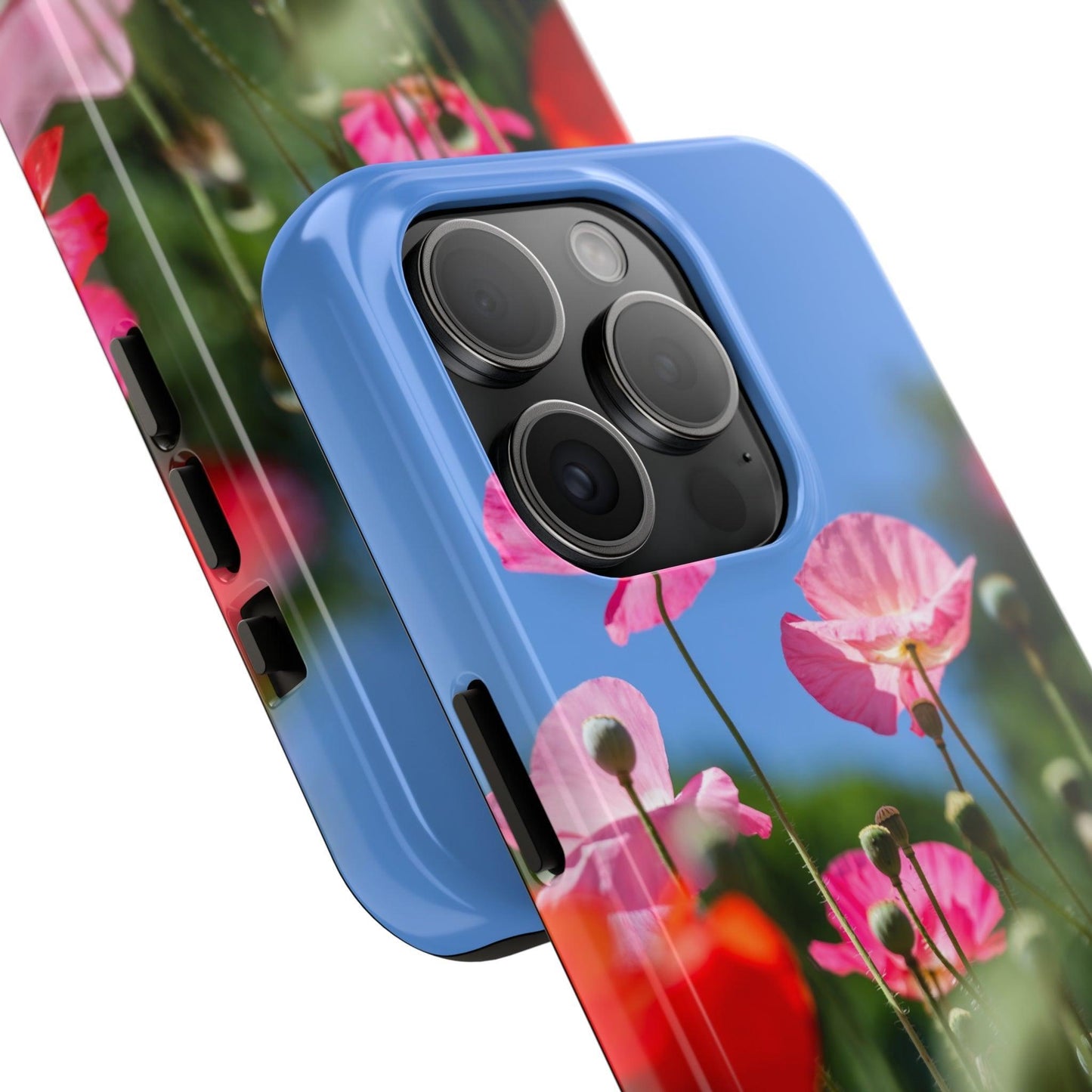 Pink Poppies Phone Case - Departures Print Shop