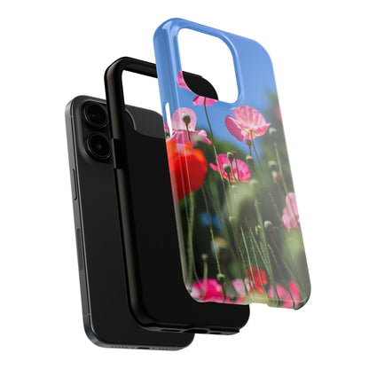 Pink Poppies Phone Case - Departures Print Shop