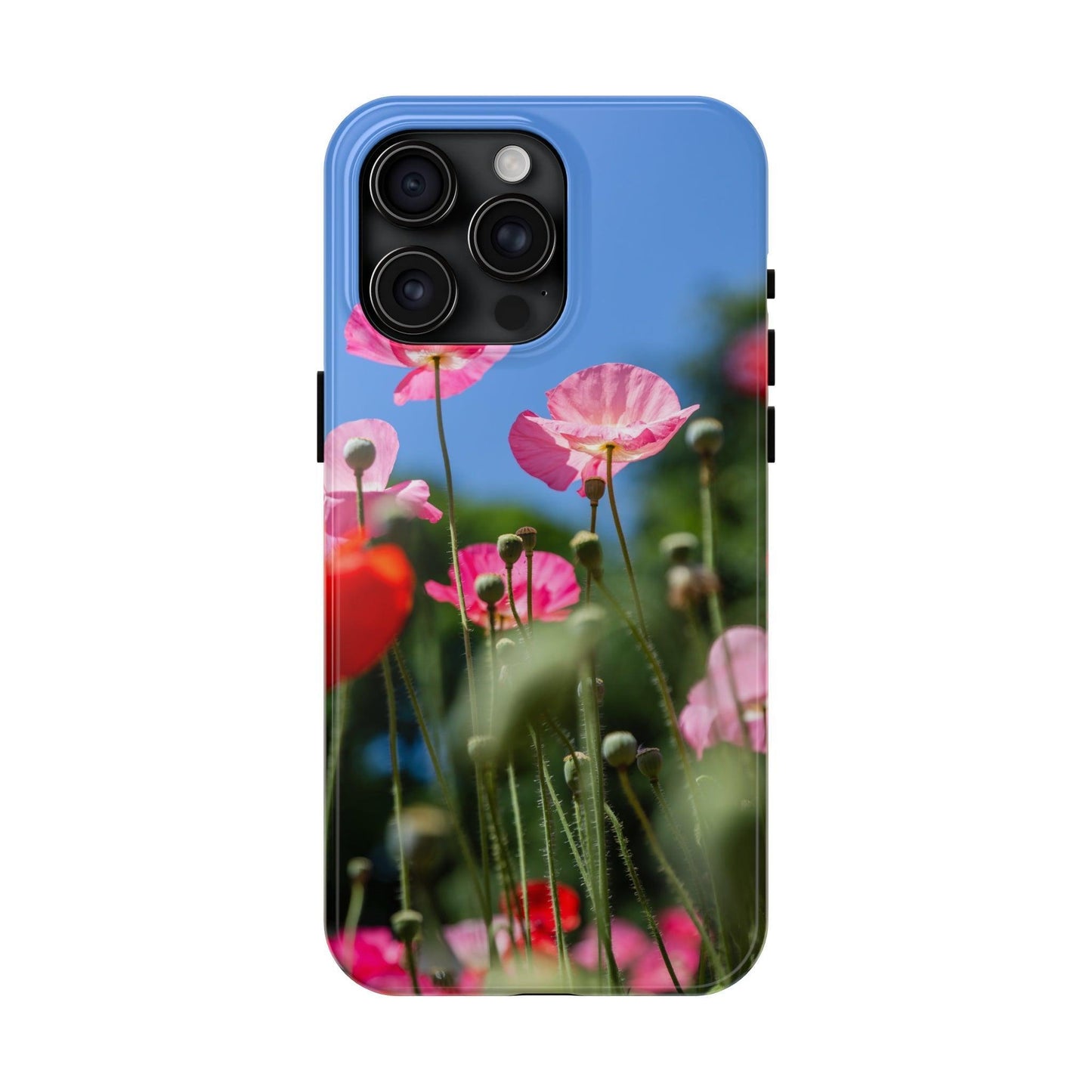 Pink Poppies Phone Case - Departures Print Shop