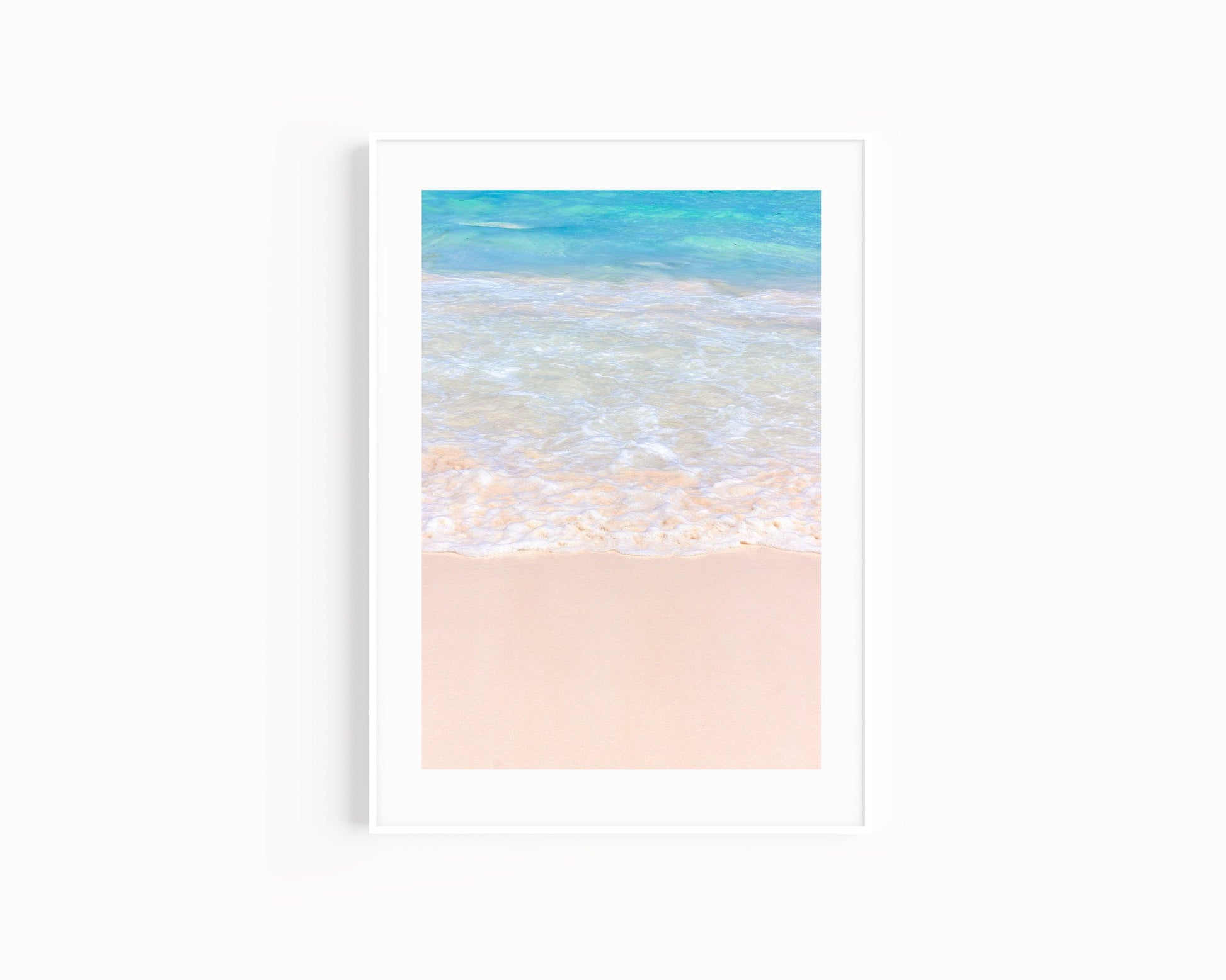 Pink Sand Bermuda Beach Print - Departures Print Shop