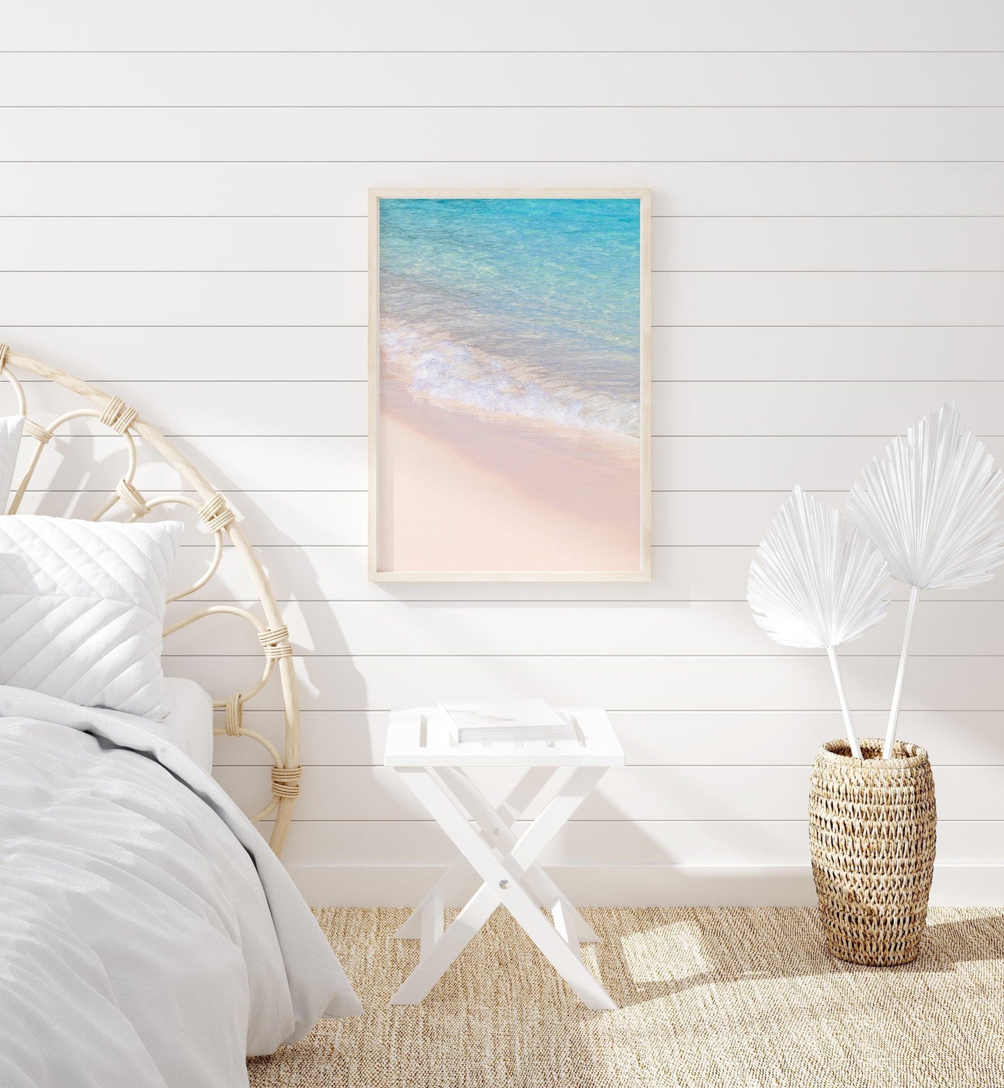 Pink Sand Bermuda Beach Print - Departures Print Shop