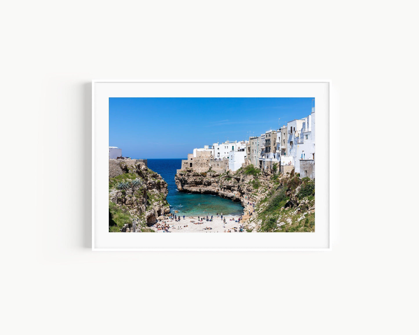 Polignano a Mare Beach Print IV - Departures Print Shop