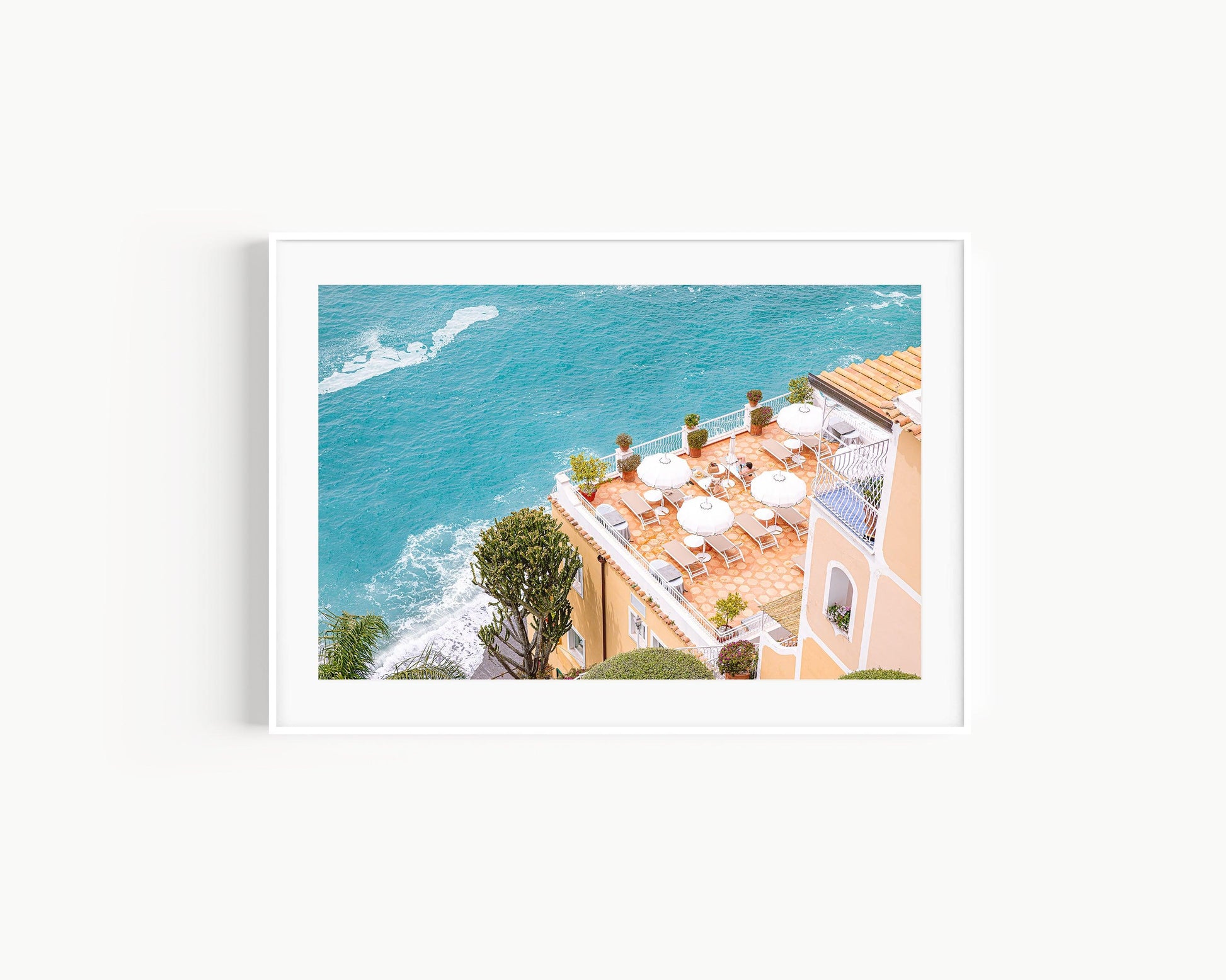 Positano Balcony | Amalfi Coast Italy Photography - Departures Print Shop
