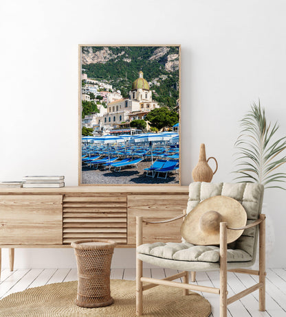 Positano Dome II | Amalfi Coast Italy Photography - Departures Print Shop
