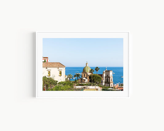 Positano Dome | Amalfi Coast Italy Photography - Departures Print Shop