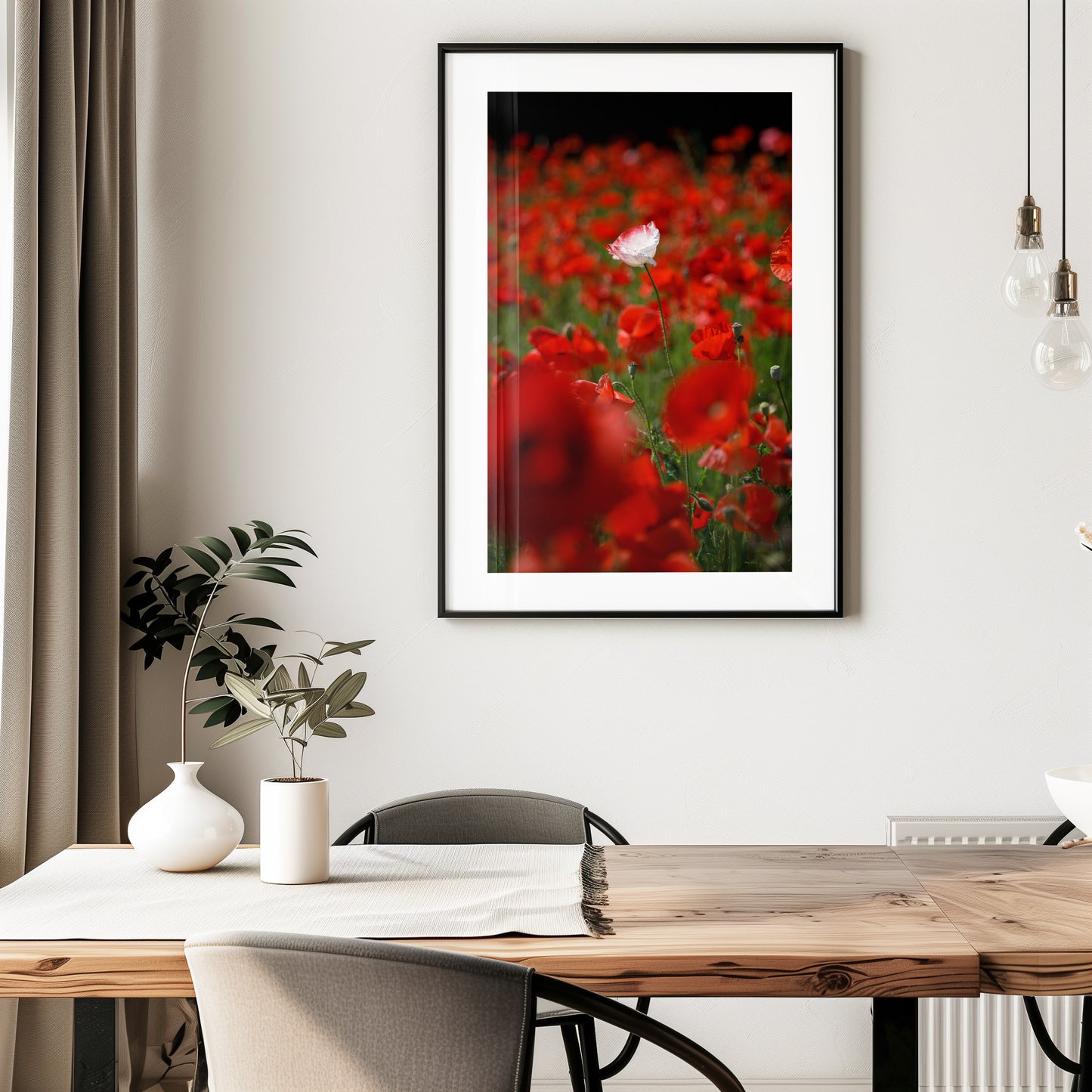 Poppy Field Photography Print II