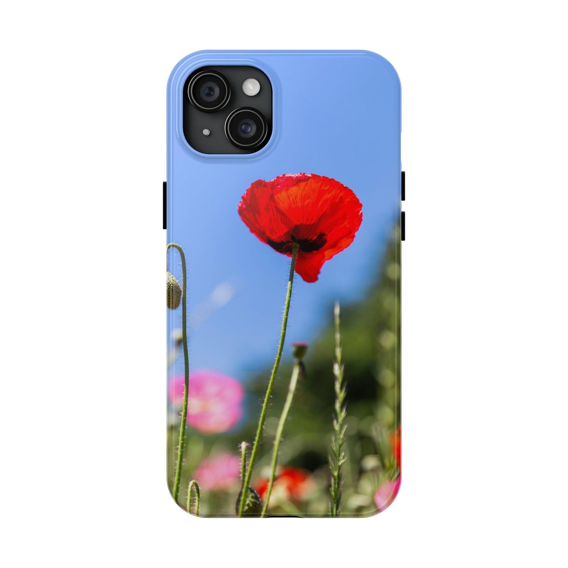 Red Poppy iPhone Case - Departures Print Shop