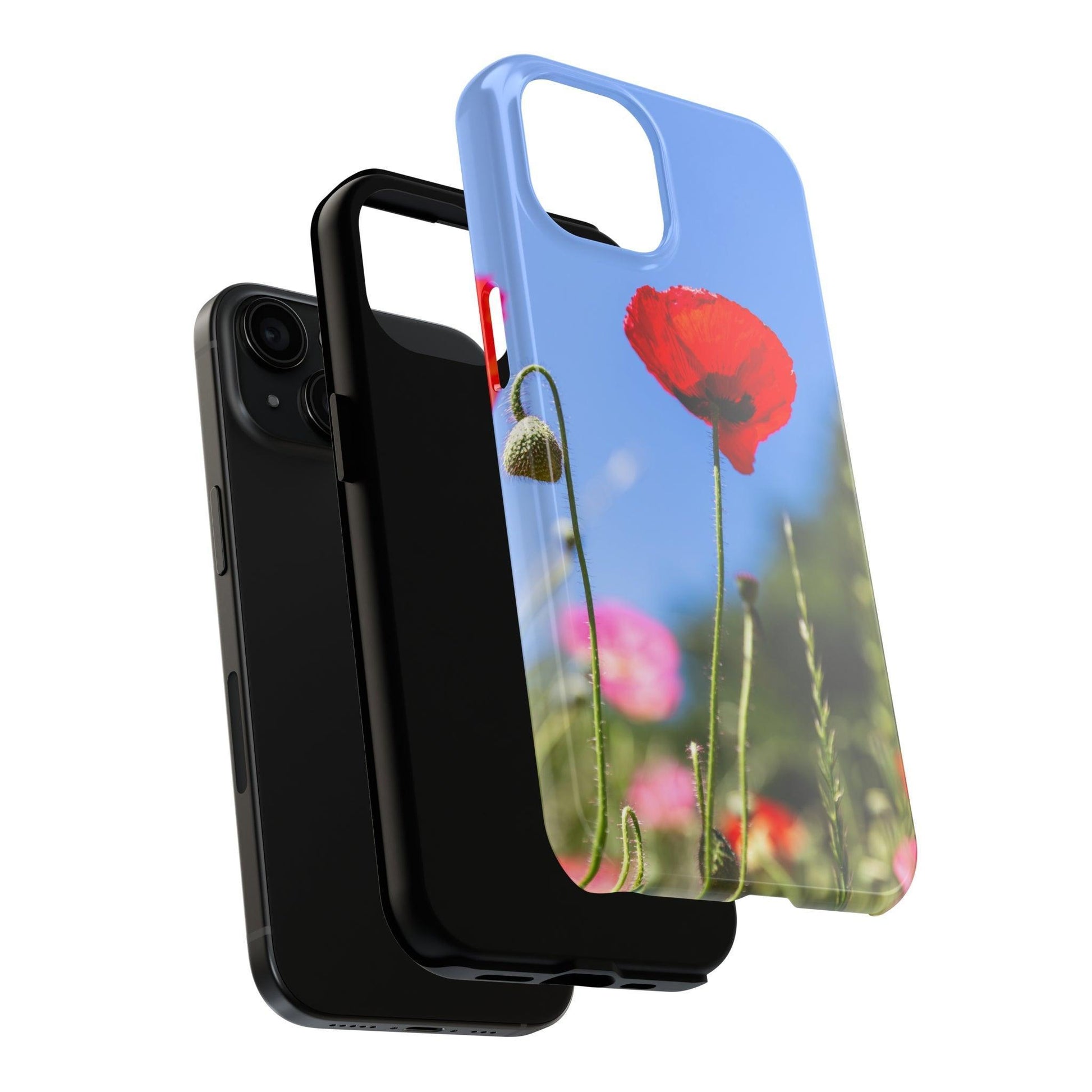 Red Poppy iPhone Case - Departures Print Shop