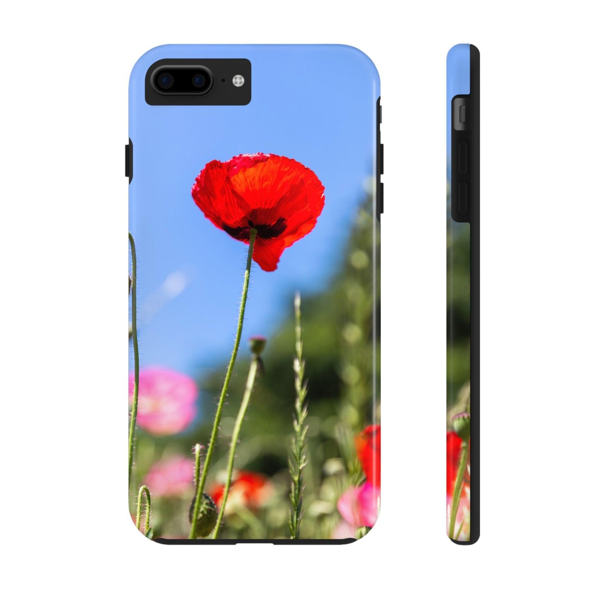 Red Poppy iPhone Case - Departures Print Shop