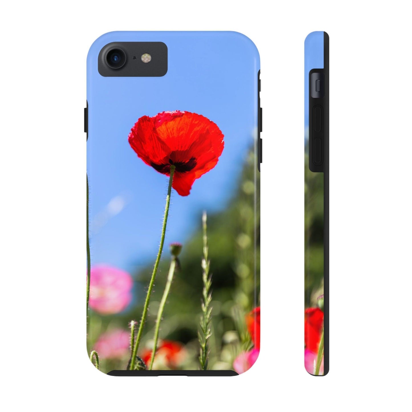 Red Poppy iPhone Case - Departures Print Shop