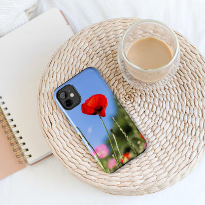 Red Poppy iPhone Case - Departures Print Shop