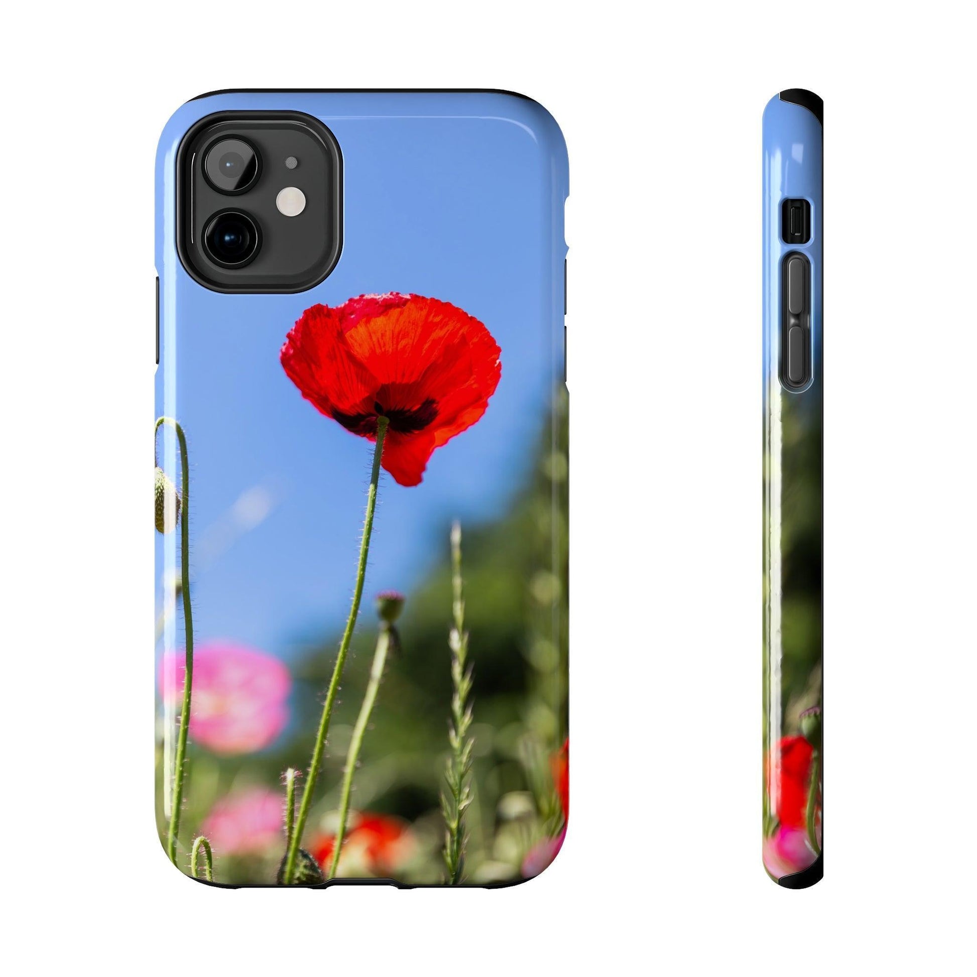 Red Poppy iPhone Case - Departures Print Shop