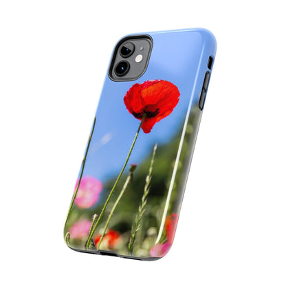 Red Poppy iPhone Case - Departures Print Shop