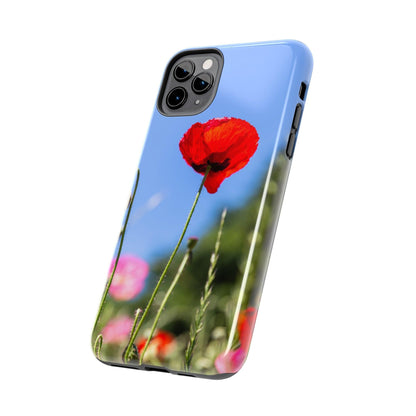 Red Poppy iPhone Case - Departures Print Shop