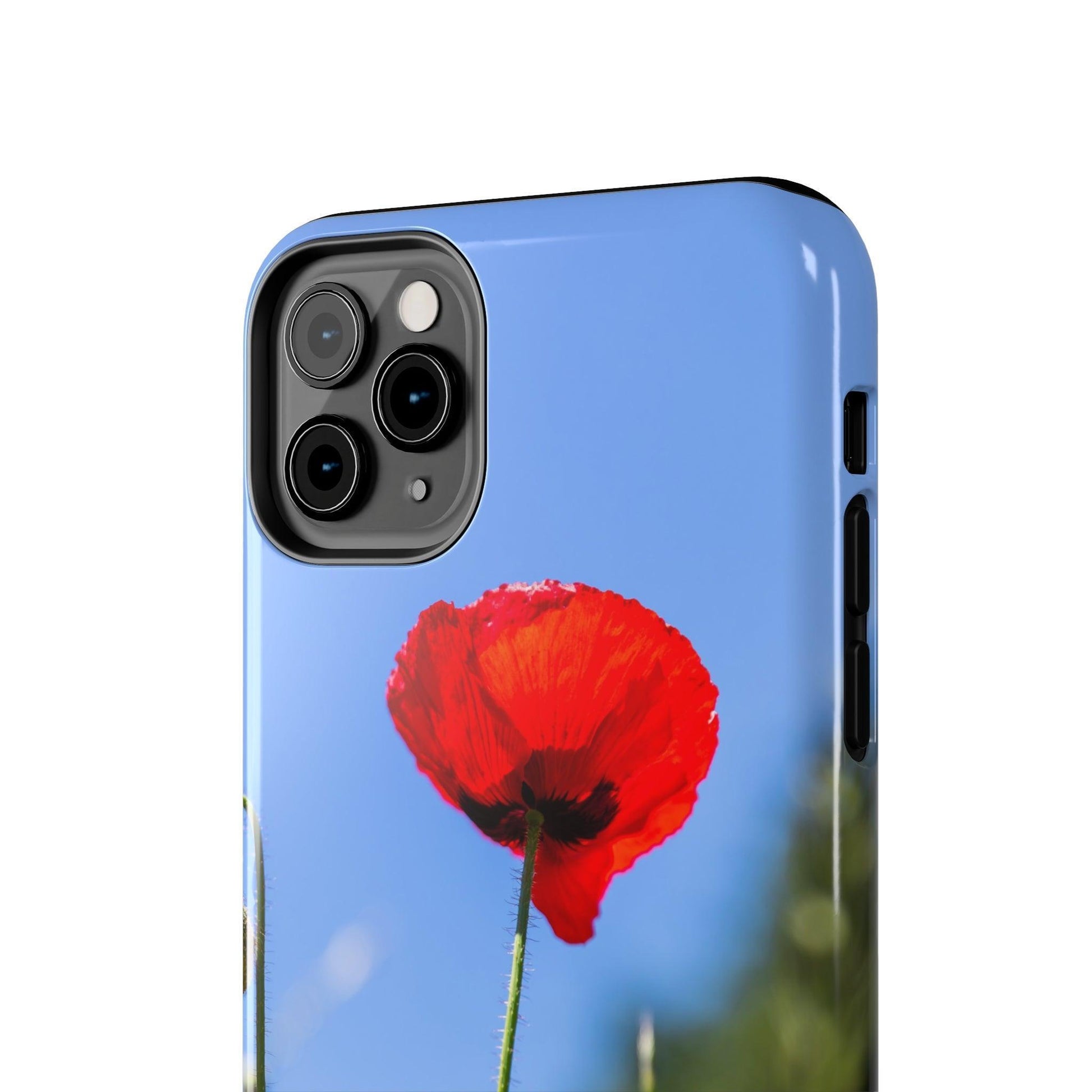 Red Poppy iPhone Case - Departures Print Shop