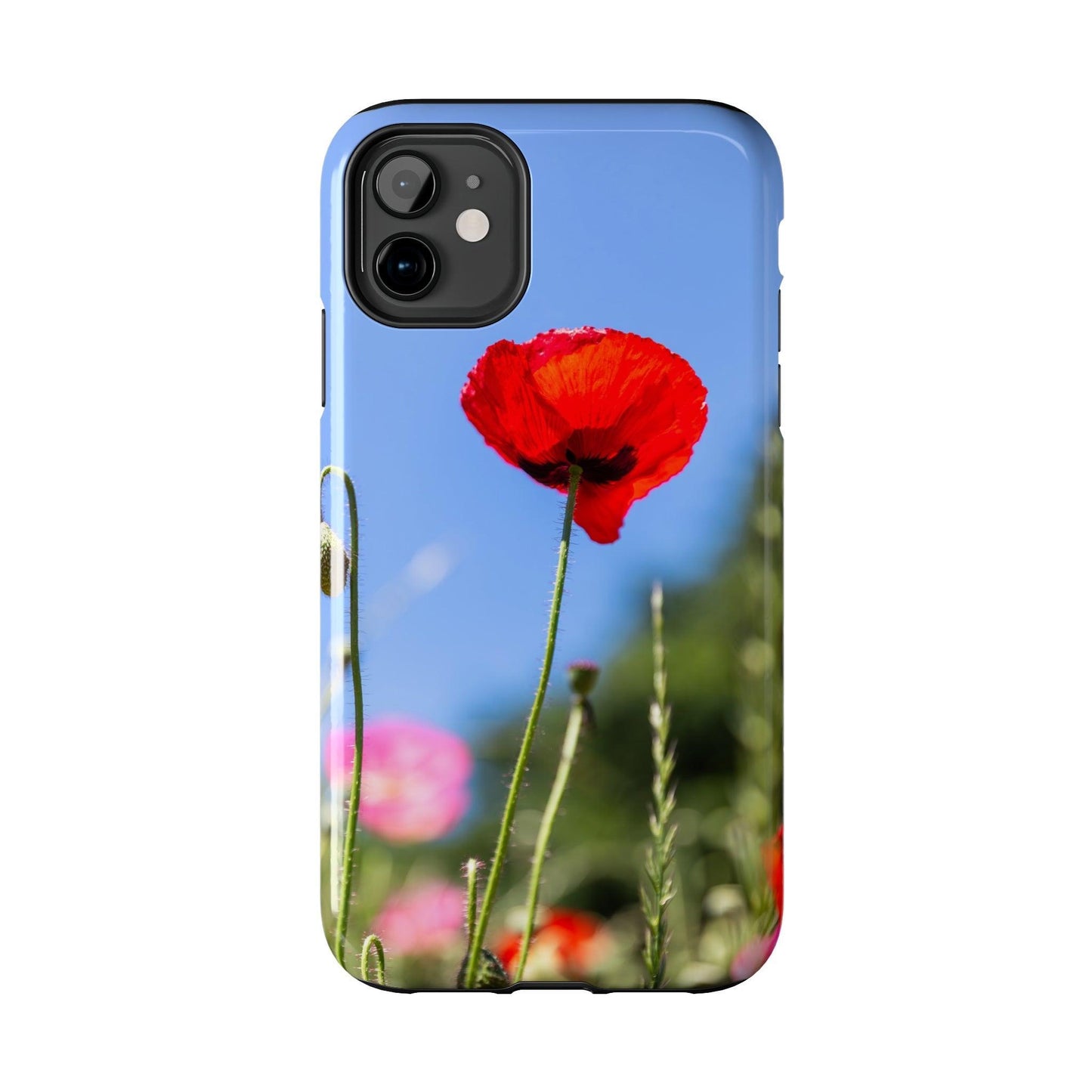 Red Poppy iPhone Case - Departures Print Shop