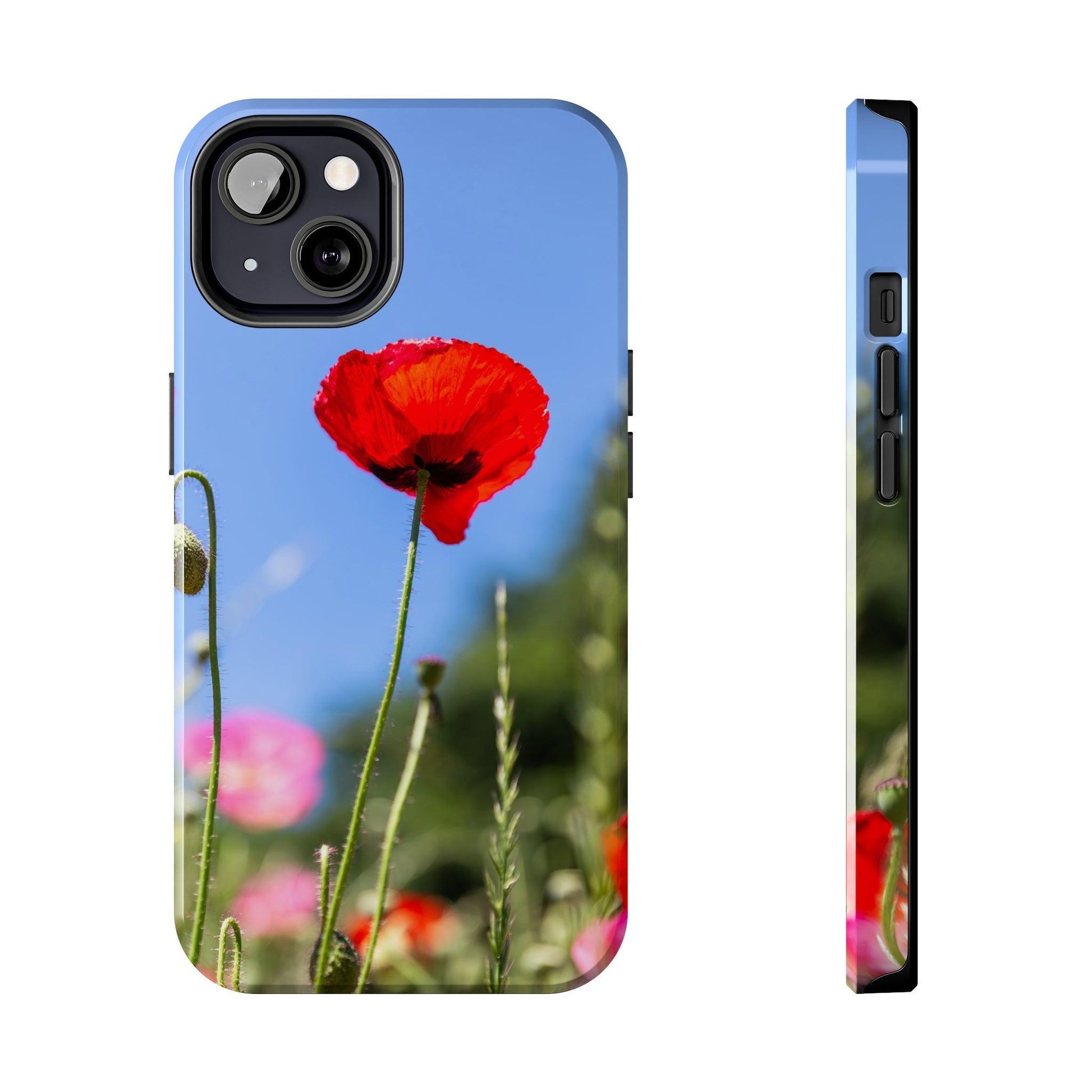 Red Poppy iPhone Case - Departures Print Shop