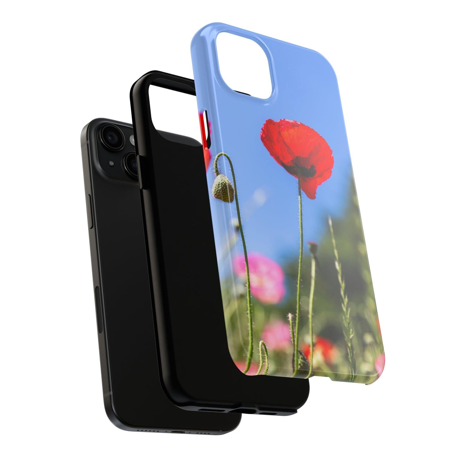 Red Poppy iPhone Case - Departures Print Shop